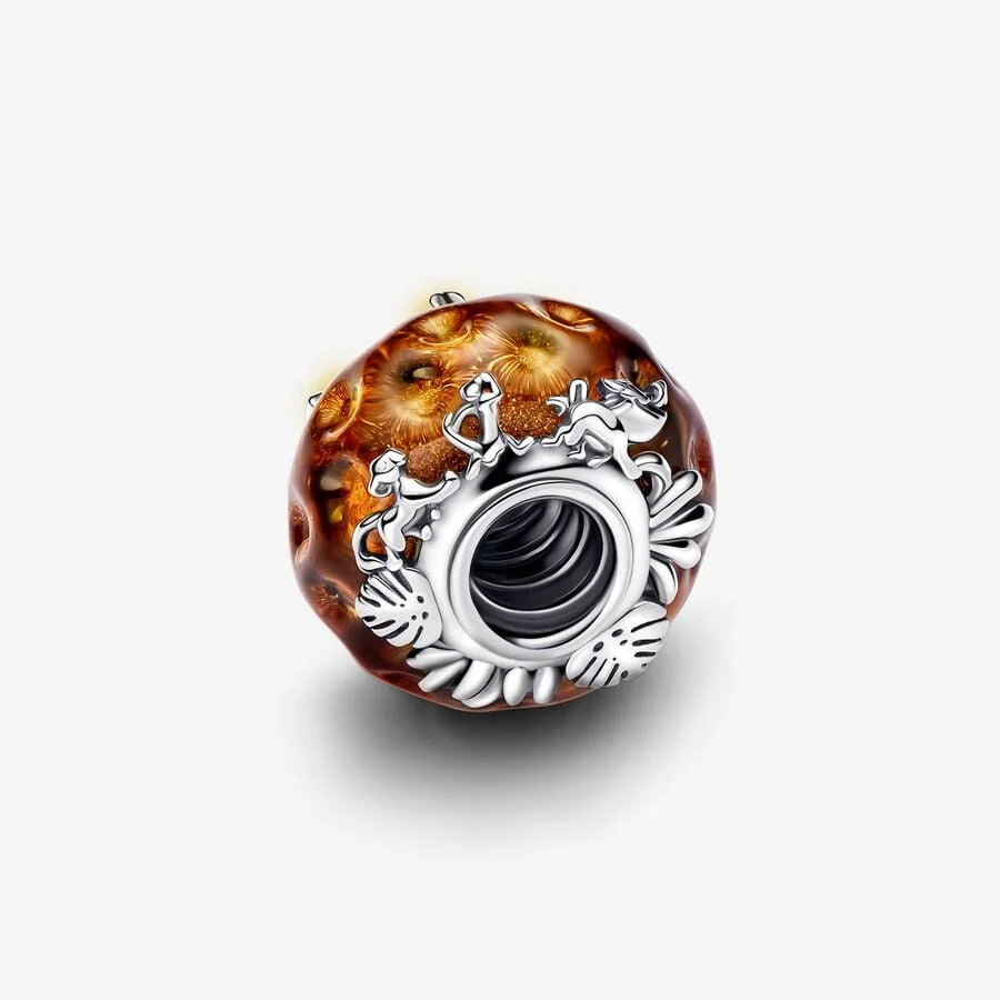 PANDORA ライオンキング　14K シンバ　チャーム　新品 PANDORA チャーム ディズニー ライオン・キング シンバ